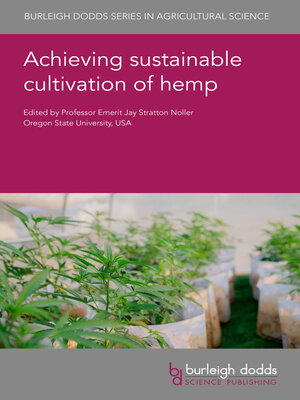 cover image of Achieving sustainable cultivation of hemp
